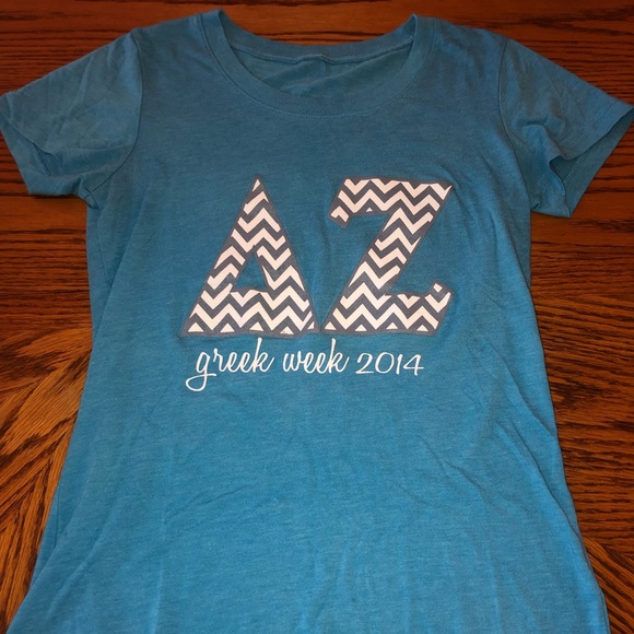 Delta Zeta V Neck Shirt - Picture 3 of 7
